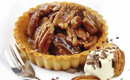 Have a Heart for Hospice and Chocolate Toffee Pecan Tart