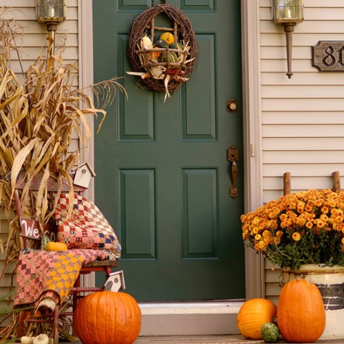 Fabulous Fall Front Porches