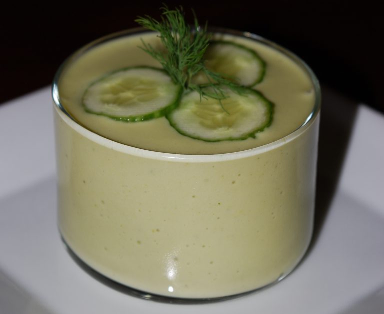 Cooking With Glenn: Cold Cucumber Basil Soup