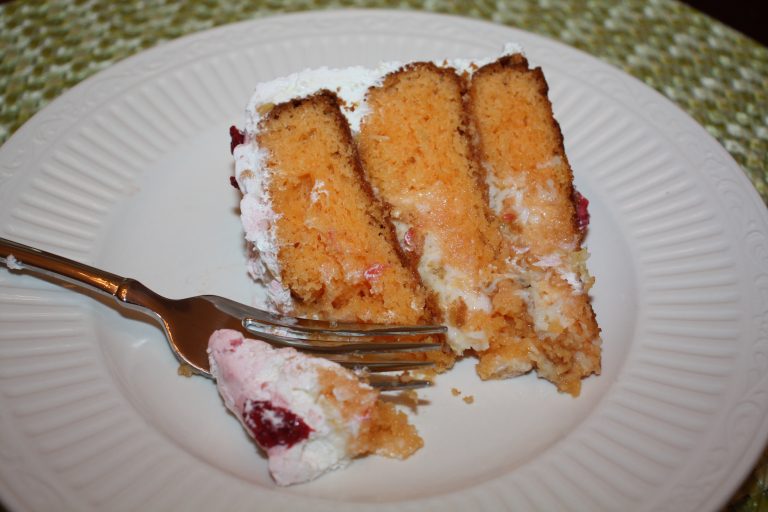 Hawaiian Sunset Cake is a Spectacular Dessert!