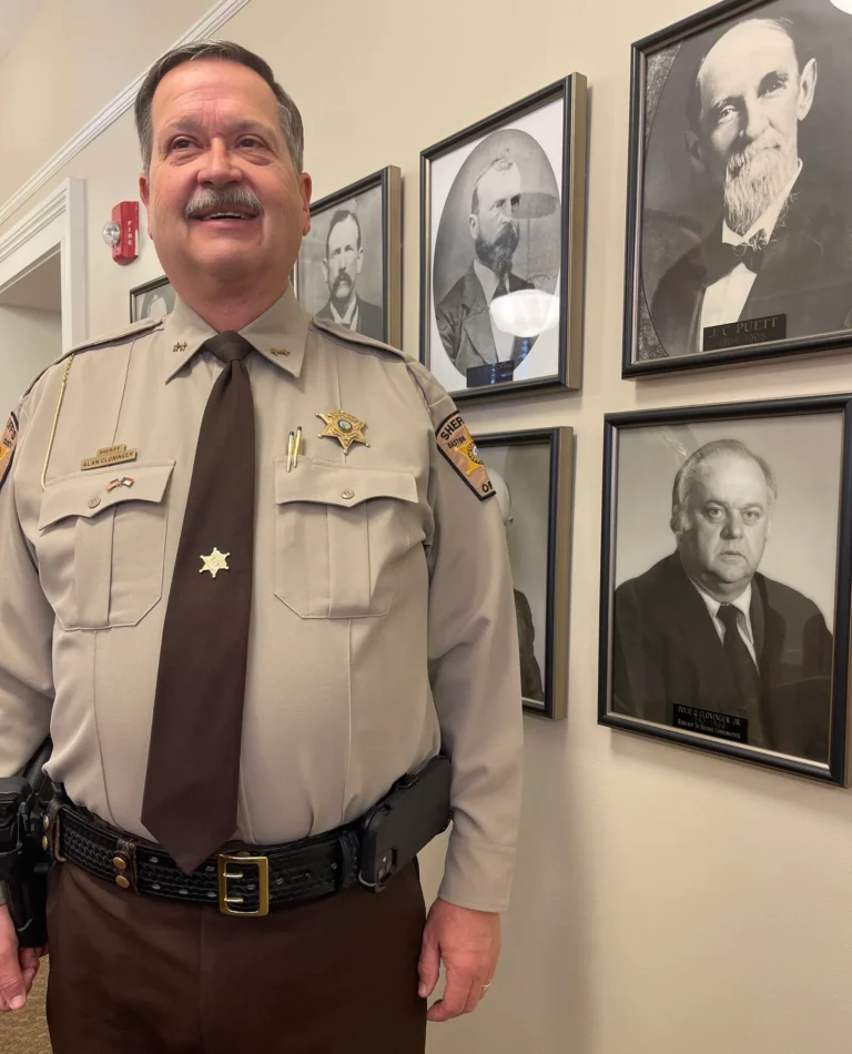 Gaston County Sheriff Alan Cloninger honored