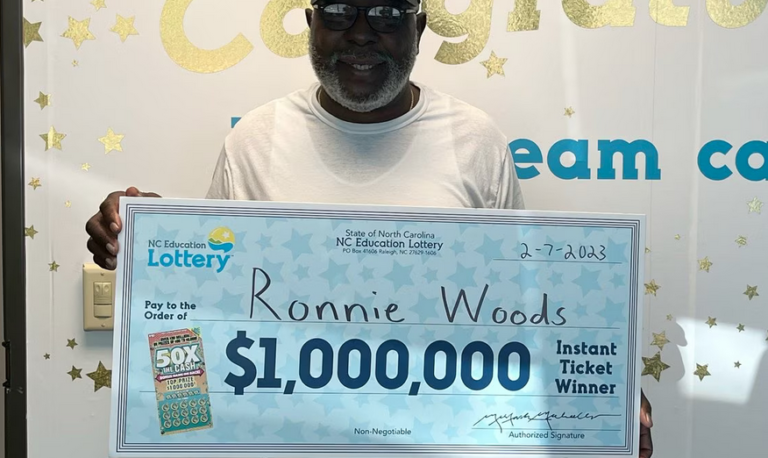 Gastonia man wins $1 million on scratch off