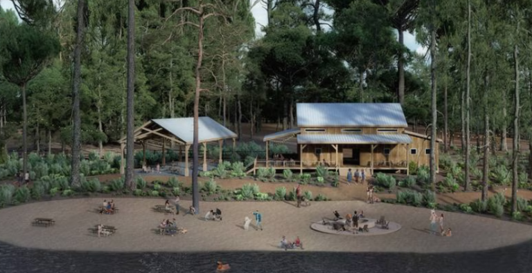 Whitewater Center to add 70 acre dog park, beach, tree houses,and new suspension bridges